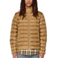 Diesel Plain Brown Padded Hooded Jacket M