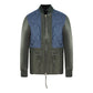 Diesel Black Gold Mens Leather Jacket Lensy 900